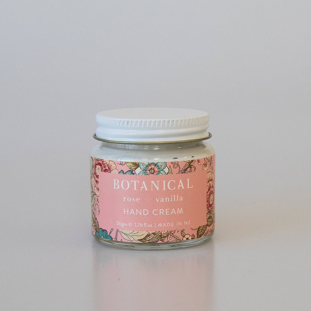 Botanical Hand Cream - Rose + Vanilla