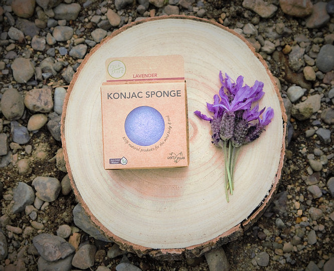 Konjac Sponge - Lavender (for sensitive skin)